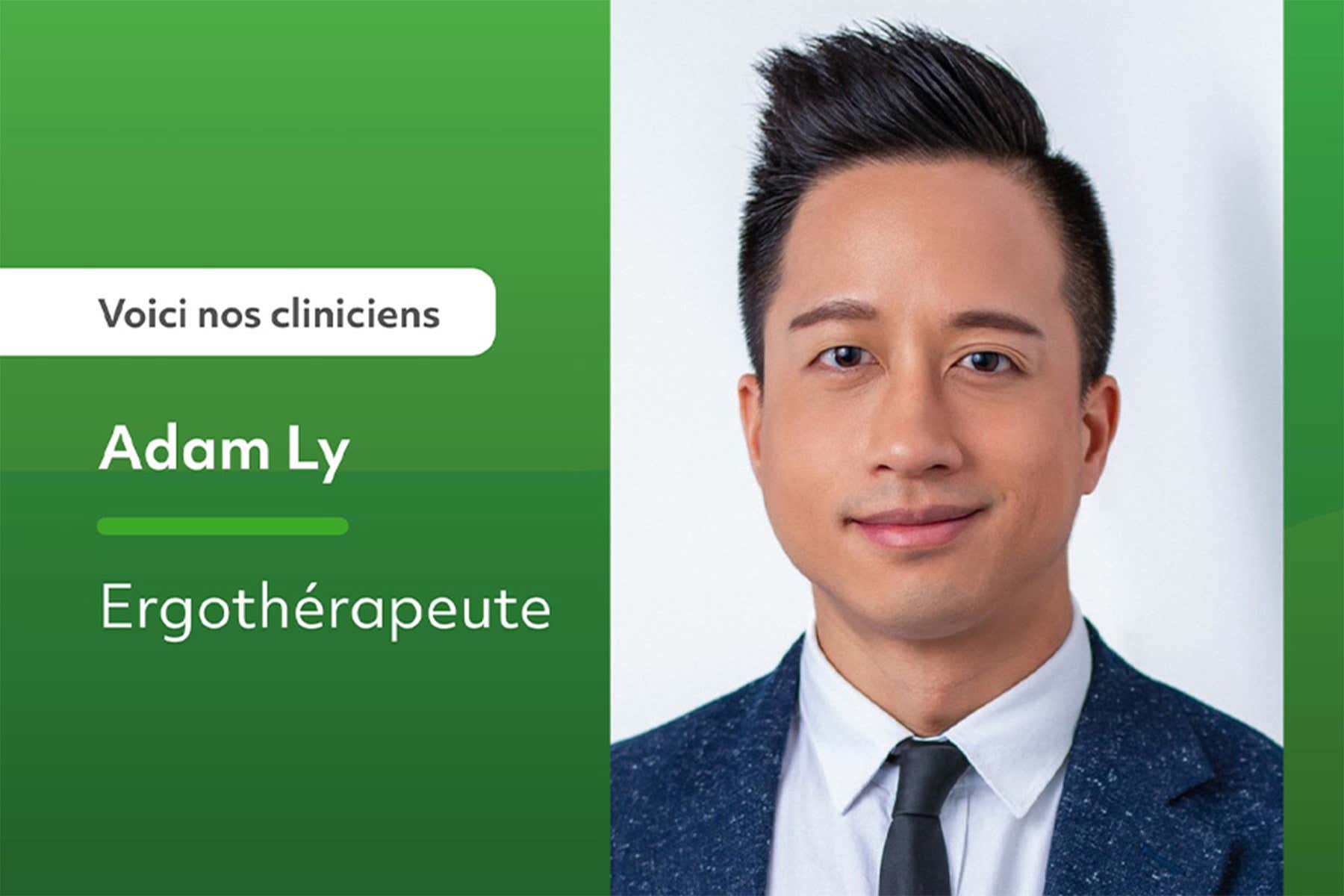 Blog Image forVoici nos cliniciens: Adam Ly